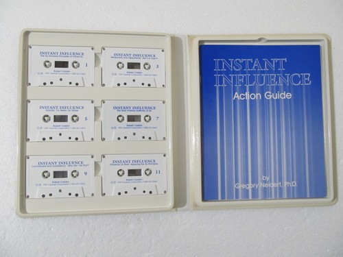 Instant Influence by Robert Cialdini, 1991 Cassette & Book Set - Picture 2 of 10