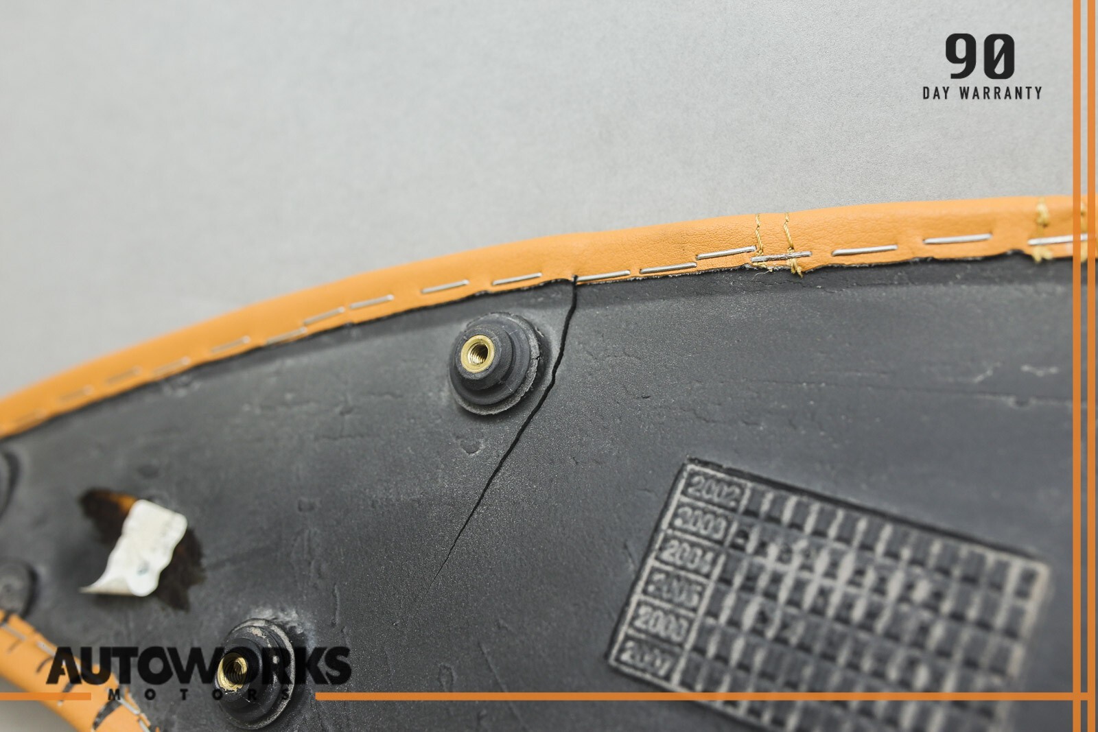 03-08 Maserati Quattroporte M139 Front Left Side Door Panel Leather Trim OEM