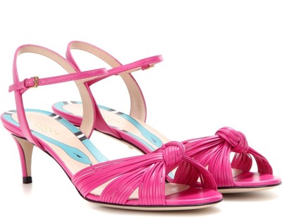 gucci pink flip flops