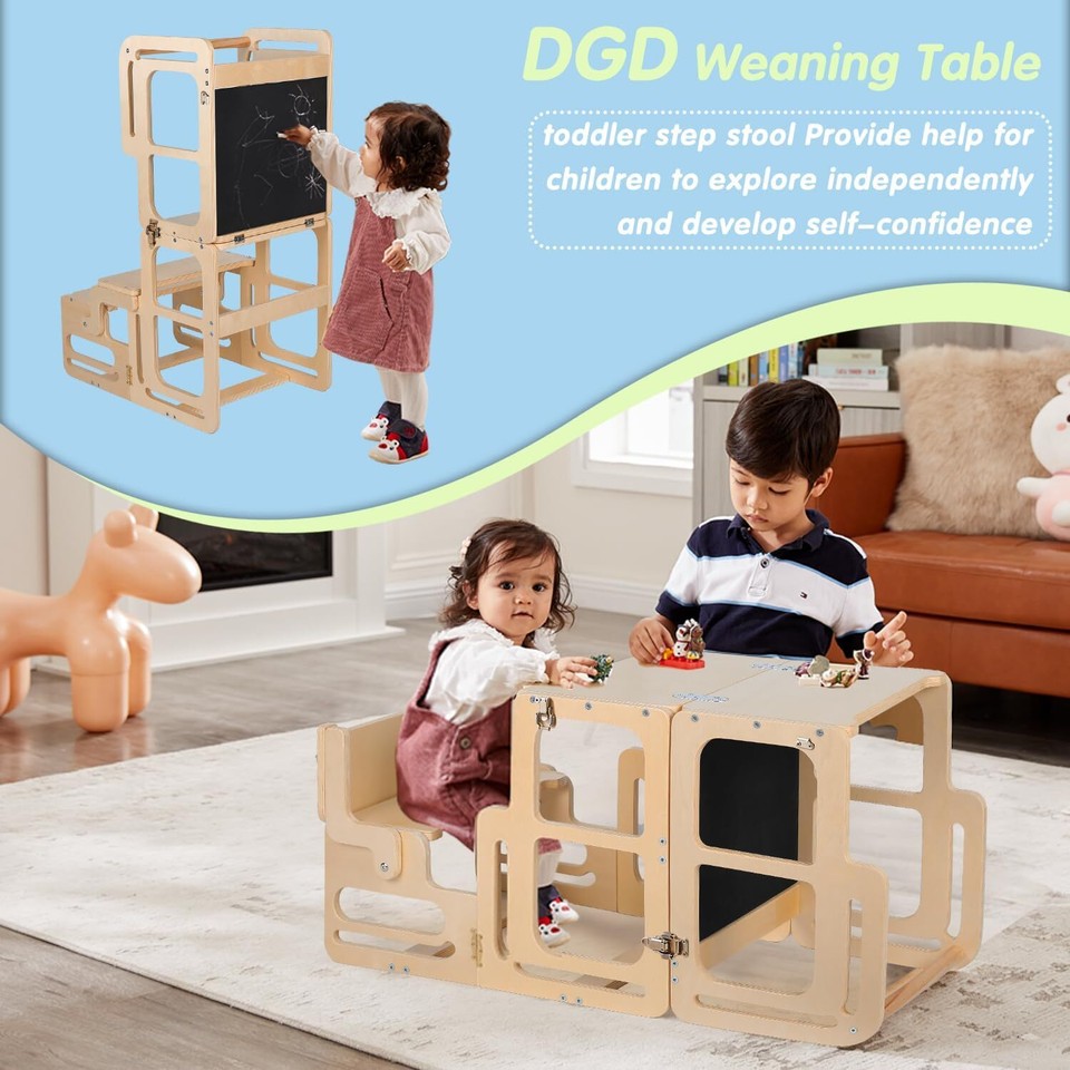 Toddler Tower, Toddler Kitchen Stool Helper, Kitchen Step Stool for