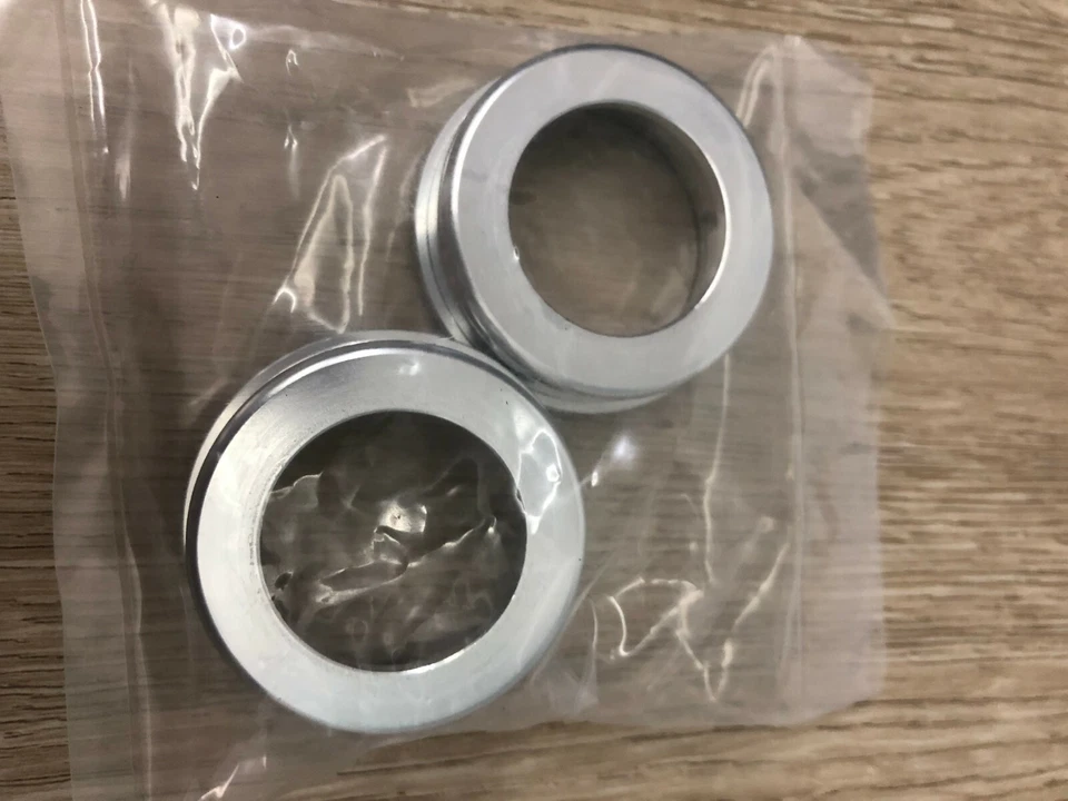 New BMX Haro Fusion Bottom Brackets Cups Silver Color - Image 2 of 3