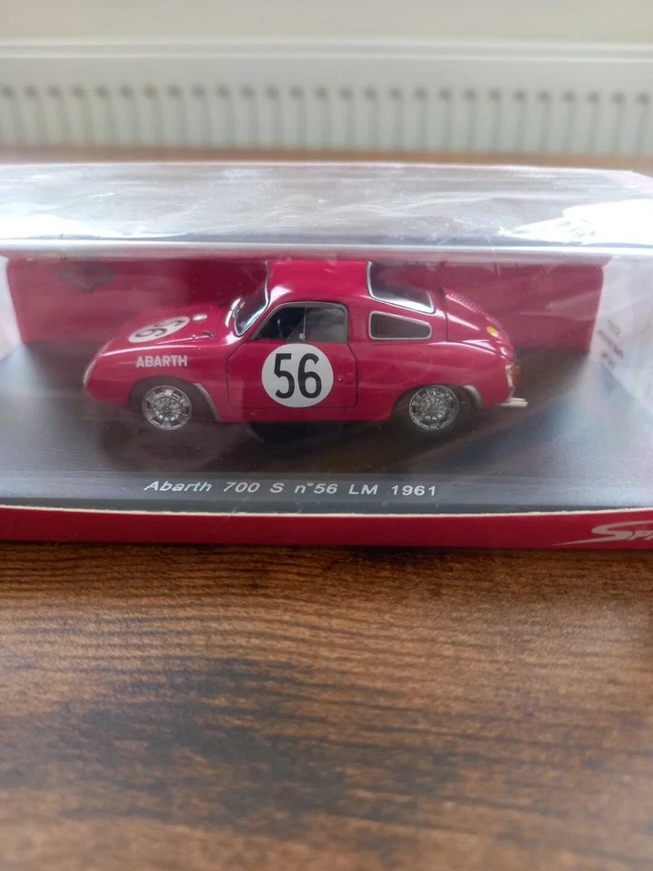 1:43 Spark Abarth 700 S #56 Le Mans 1961 S1337 sellado de fábrica - envío y devolución gratuitos en Reino Unido Foto 2 de 4