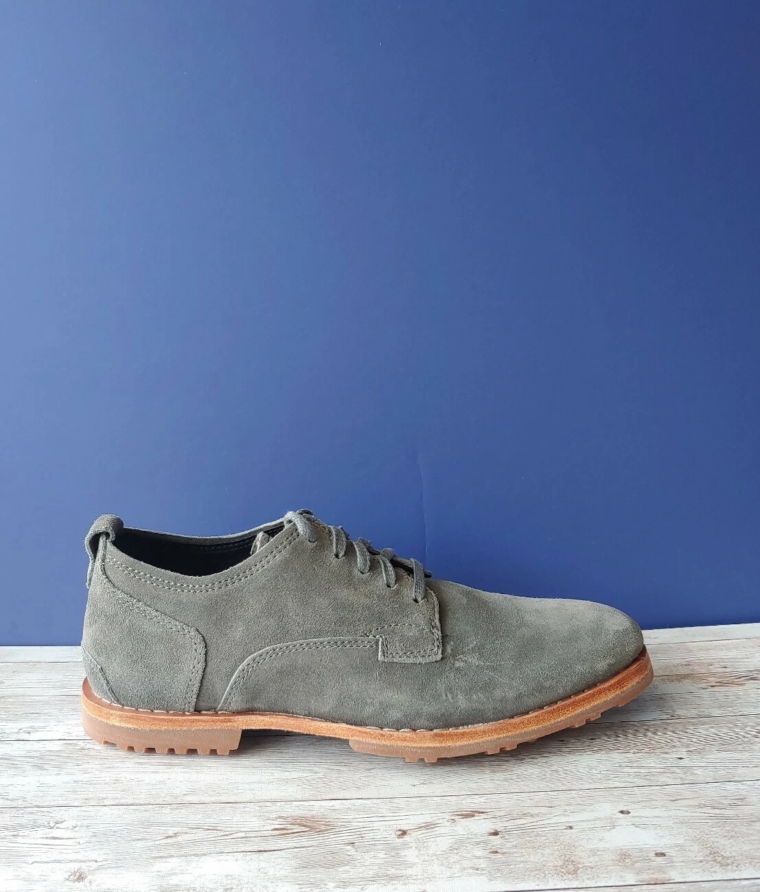 TIMBERLAND UOMO BARDSTOWN PUNTA LISCIA OXFORD TB0A21DK033 GRIGIO. TG:7