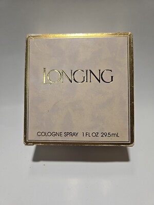 COTY LONGING COLOGNE SPRAY 1 OZ NOS