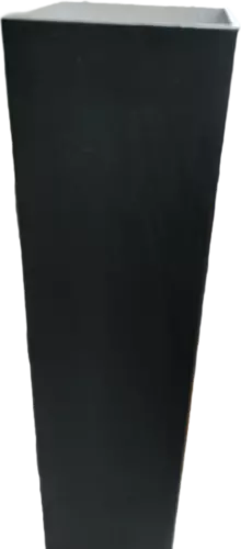 Aluminium Tube Pipe Fence Posts 100x100 100mm 4" 4x4 BLACK Powdercoated - Picture 2 of 9