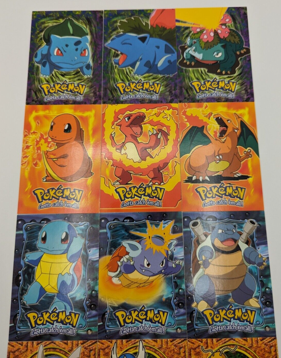 Pokemon Topps The First Movie Complete Set 72 Cards Mewtwo