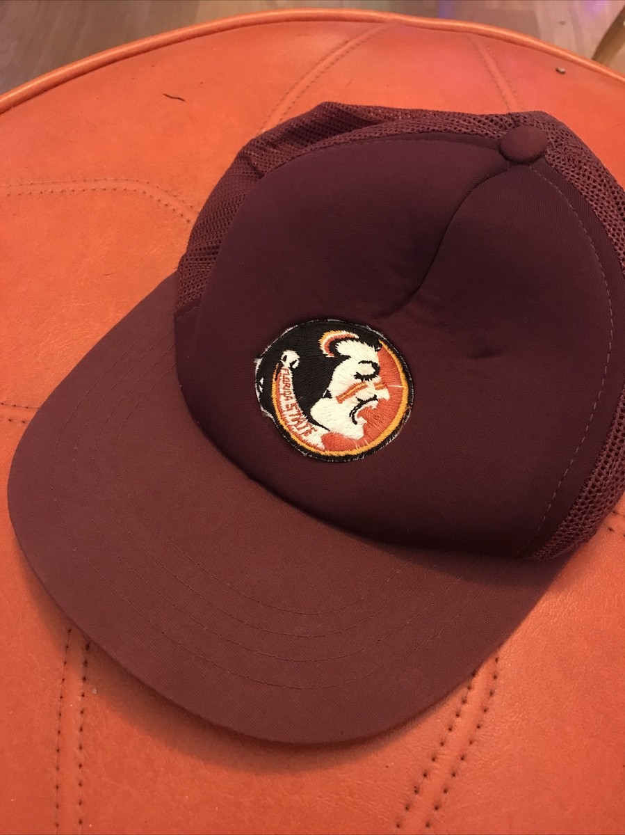 キャップ Florida seminoles 90s Florida State Seminoles FSU NCAA Vintage 90's Logo Snapback Cap