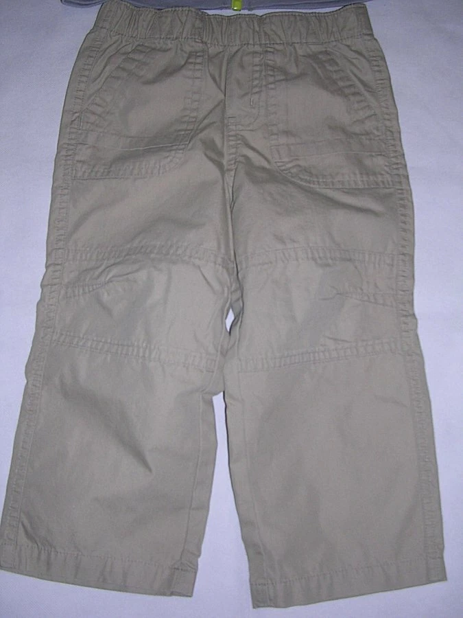 Circo Outfit Gris Manga Larga Sudadera con Capucha con Cremallera Frontal y Pantalones Caqui Niño 2T MUY BONITO Foto 3 de 4