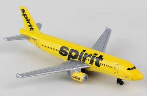 Daron Spirit Airlines A320 (5" Wingspan) Die Cast DAR3874 - 第 1/1 張圖片