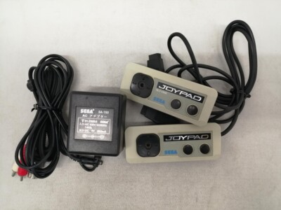 Sega Mark 3 III Console Controller JoyPad AC Adapter Connection