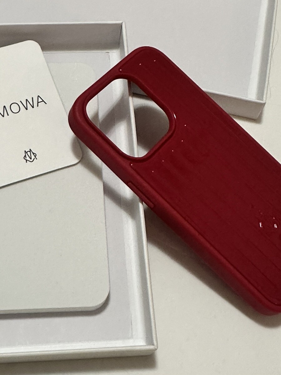 Rimowa iphone case compatible for iPhone 15 Pro Raspberry | eBay