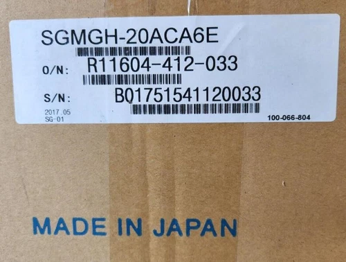YASKAWA SGMGH-20ACA6E SGMGH20ACA6E Servo Motors New Expedited Shipping via DHL - Picture 1 of 5