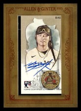 2023 Topps Allen & Ginter #MA-JHB Ji Hwan Bae Mini Framed Autographs