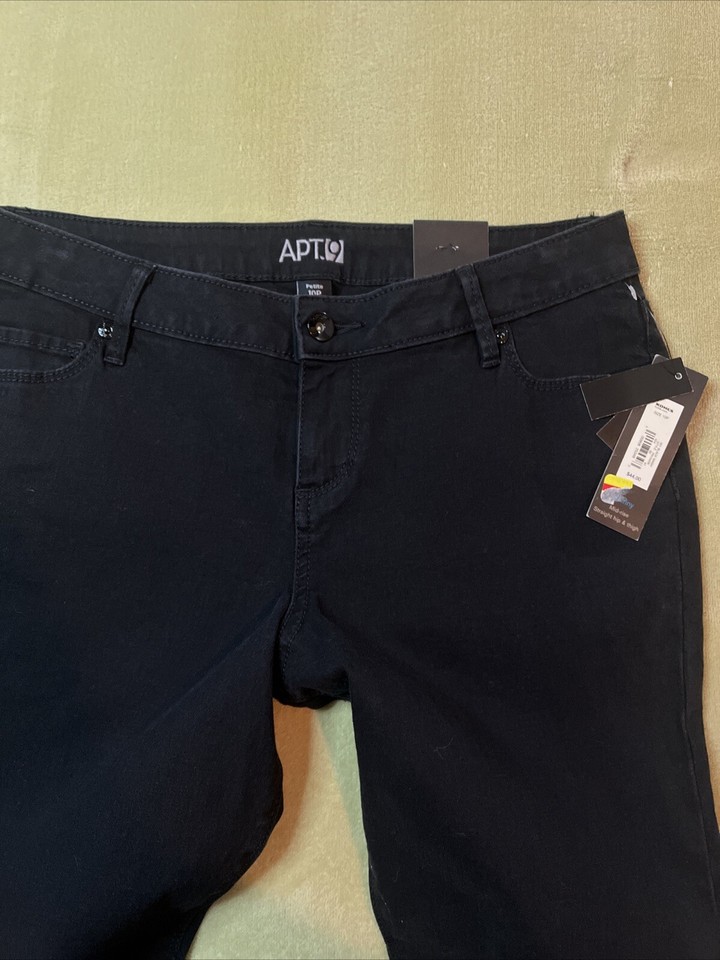 apt 9 jeans size 10 petite Maxwell Fit Skinny Black Women’s 30x26 eBay