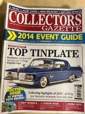 Collectors Gazette Magazine FEBRUARY 2014 Corgi matchbox DINKY BOBA FETT TINPLAT
