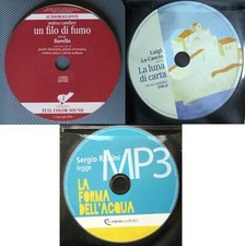 ANDREA CAMILLERI 3 AUDIOLIBRI cd MP3 USATI