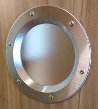 STAINLESS STEEL PORTHOLE VISION PANELS FOR DOORS phi 350 mm