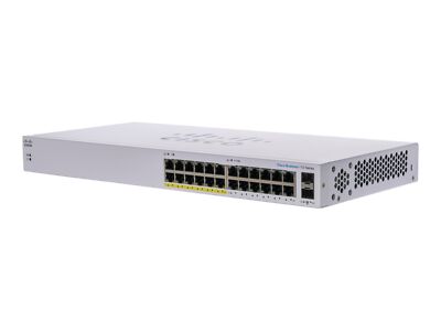 Cisco CBS110-24PP-UK Switch - 24 Anschlüsse - unmanaged inkl VAT
