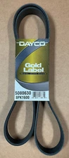 DAYCO Gold Label Serpentine Belt 5080630
