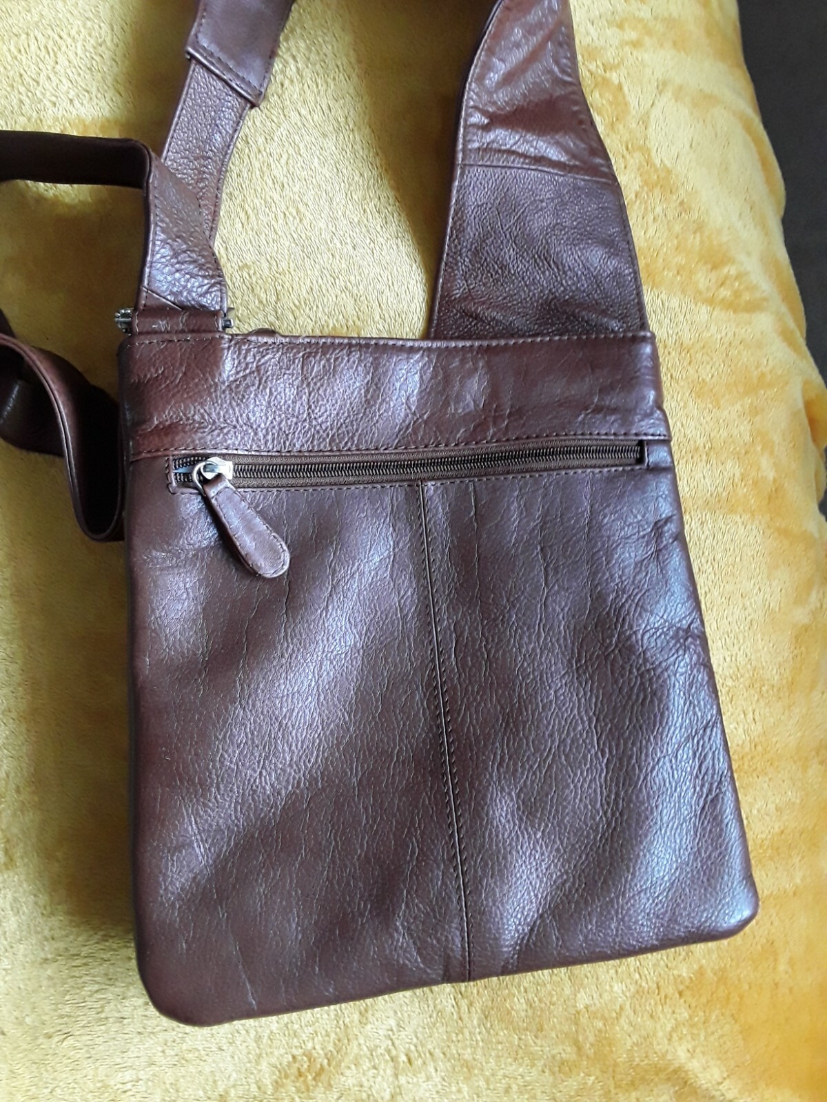 Tan Leather Shoulder Bag eBay