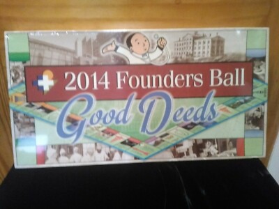 MONOPOLY inspired GOOD DEEDS Game Brooklyn Hospital Foundation 2014 Founders Bal