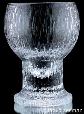 Iittala KEKKERIT 5 1/2'' Water Goblet MCM UNUSED
