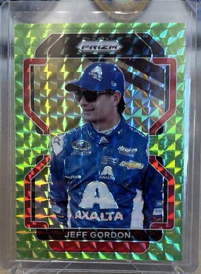 2022 Prizm Racing Jeff Gordon REACTIVE GREEN PRIZM SP #74