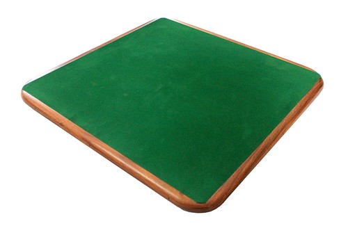 Sammlerstück Ebenholz Holz Schach Spielbrett Set + Gefertigt Teile 53.3x53.3cm - Bild 3 von 3