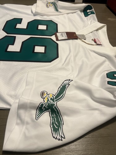 1990 Throwback Mitchell & Ness Philadelphia Eagles Jerome Brown NFL Jersey Sz 52 - Picture 4 of 7