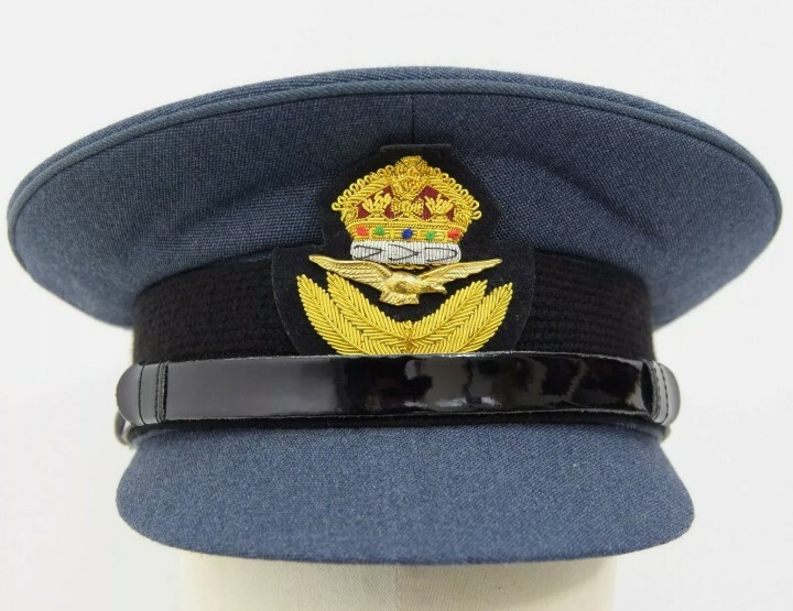 貴重 Royal Air Force イギリス空軍 実用品 PEAKED CAP-