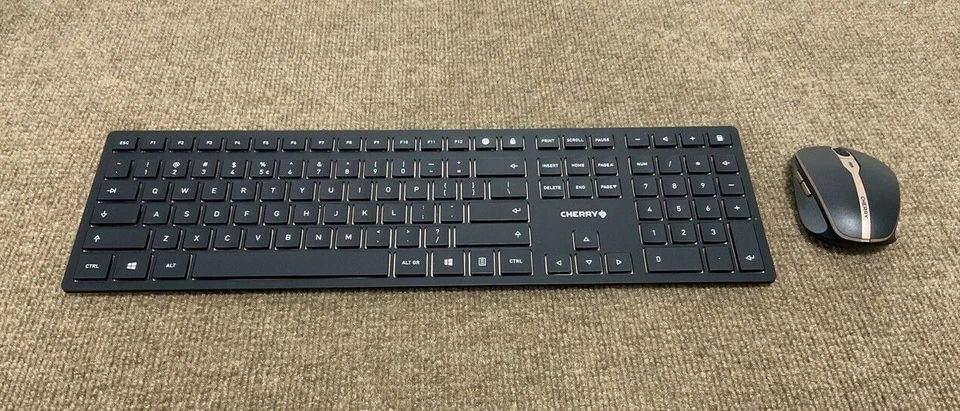 Cherry Electrical DW 9000 Slim Keyboard and Mouse ✅❤️️✅❤️️ JD-9000EU-2 ✅ READ - Image 2 of 4