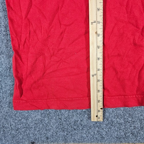Y2K Sean John P Diddy Graphic Short Sleeve T Shirt Red Men's Size 4XLT Baggy 00s - Picture 5 of 6