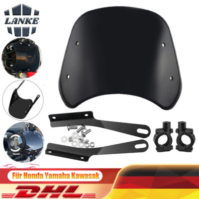 Windschild Motorad Universal Scheinwerfer Verkleidung Motorrad Windschutzscheibe