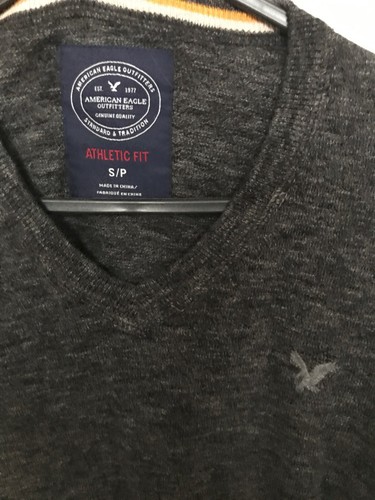 da scuro American uomo Eagle grigio taglia S Maglione dWq1X51
