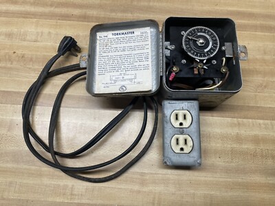 Torkmaster Tork Clock No 948  30 Amp, 120/240 Volt, 60 Cycle Single Pole