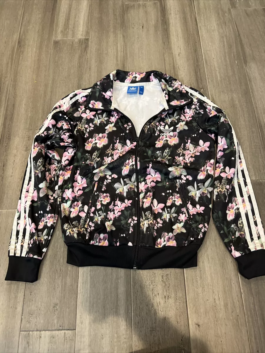 Adidas originals floral firebird track jacket sale