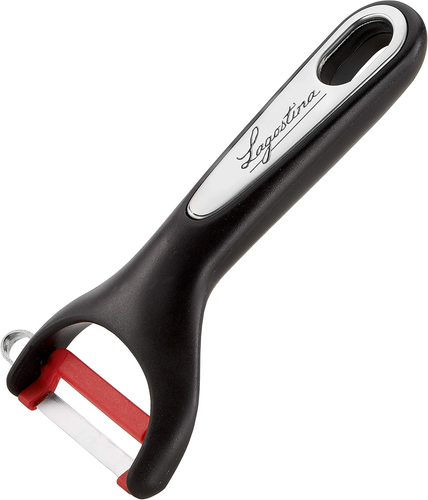 Ingenio Smart Sbucciatore Verticale, Plastica E Acciaio, Nero E Rosso - Foto 10 di 12