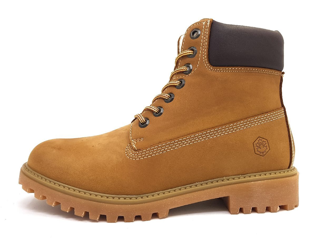 Ботильоны Lumberjack River на теплом меху Schnrstiefel Braun 21590₽