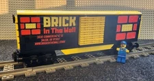 Custom Train Brick in the Wall Boxcar -PLEASE READ ITEM DESCRIPTION-