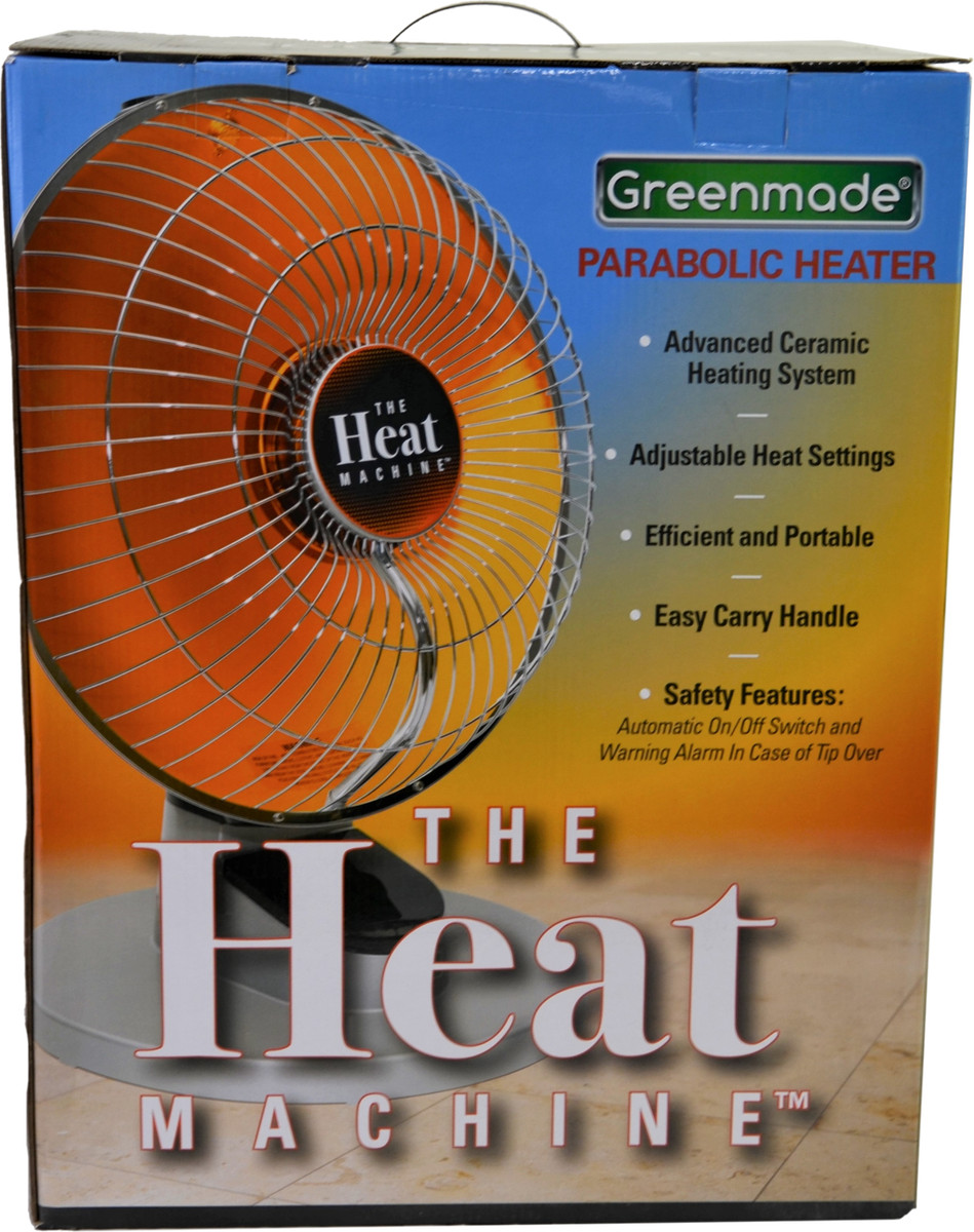 Greenmade The Heat Machine Parabolic Heater | eBay