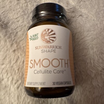 Sunwarrior Shape SMOOTH Cellulite Care supplement 30 vegan capsules 06/2025