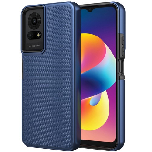 For TCL K24 T434D Texturized Dotted Hybrid Case Phone Cover - Picture 14 of 24