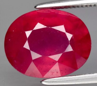 3.63 Ct Burmese Ruby   10  X 8.2 mm