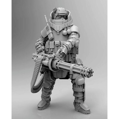 1/24 Sci-Fi Soldatin Resin Modell Bausatz Unbemalt Und Unmontiert //j5f3i42