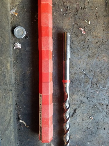 Hilti SDS Max 13/16" X 21" 4 cutter head masonry bit - Picture 4 of 9
