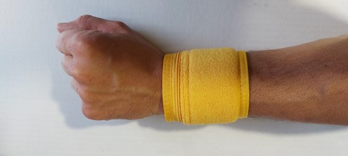 PORTAMONETE DA POLSO POLSINO PORTAFOGLIO IN SPUGNA rosso giallo blu camouflage - Imagen 20 de 28