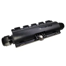 Waterproof Indoor/Outdoor Burial Patch & Splice Fiber Coax CAT6 CAT5e Enclosure