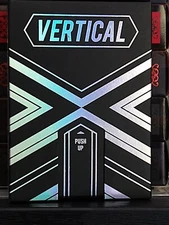 Rare Vertical Black Holographic Gilded PROTOTYPE  Playing Card Deck New Ark