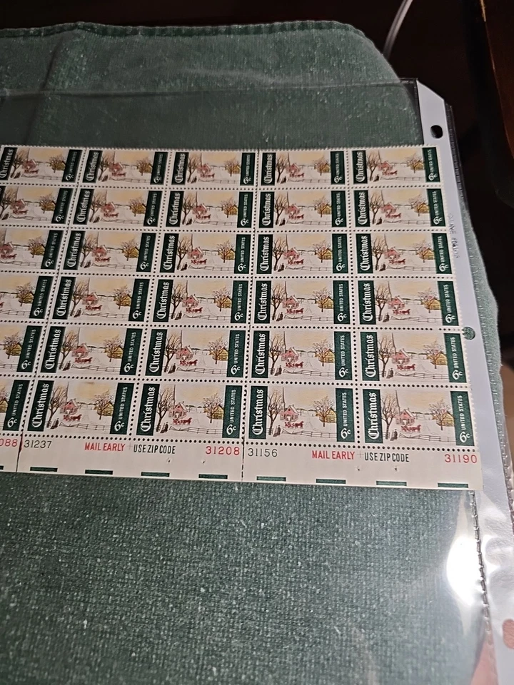 30 estampillas de Navidad 1969 Foto 2 de 4