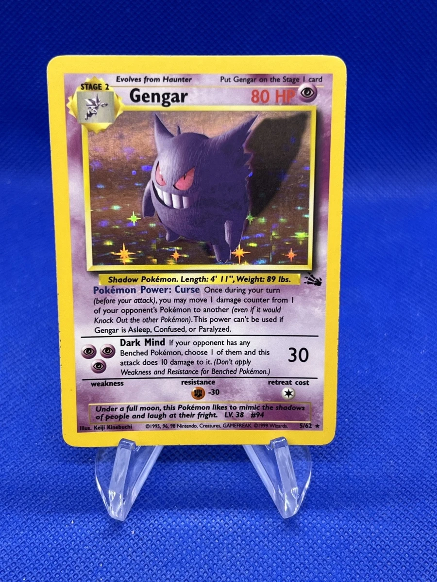 Gengar 5/62 Fossil for sale | eBay